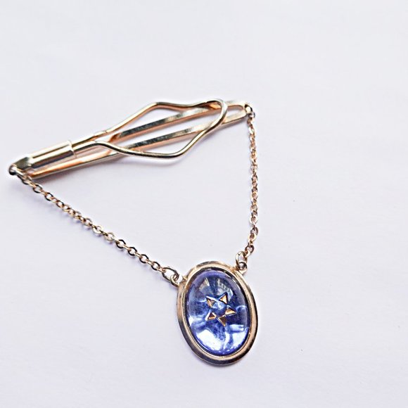 Masonic Chain Tie Bar - Picture 1 of 2